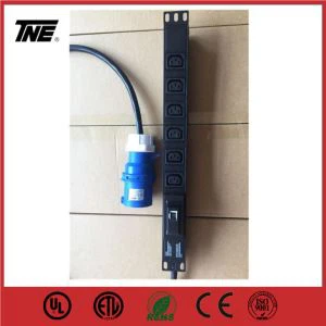 IEC typu Rack Mounted PDU przemysłowych PDU